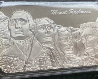 Mount Rushmore One Ounce Bar
