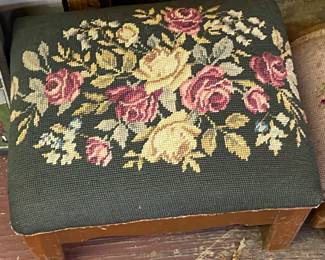 Needlepoint Foot Stools