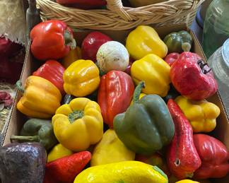 Vintage Wax Fruit