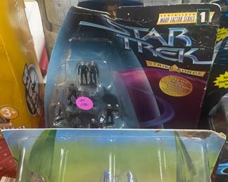 Carded Star Trek Figures