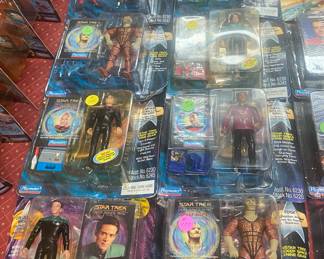 Carded Star Trek Figures