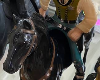 Wyatt Earp and Horse Hartland Figures