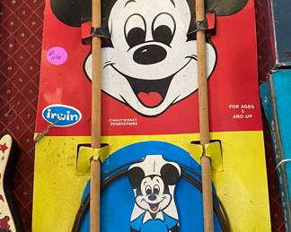 Vintage Mickey Mouse Krokay Set
