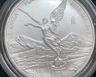 2016 One Ounce Mexican Silver Libertad