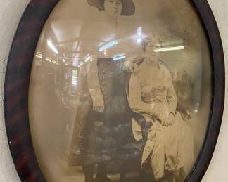 Early Oval Framed Photograph