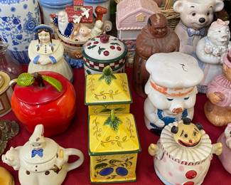 Assorted Cookie Jars
