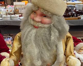 Animated Gale Gold Santa