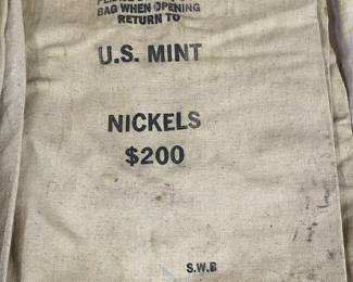 U.S. Mint Nickels Bag
