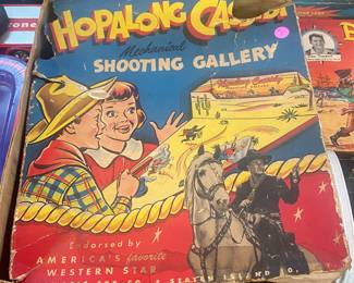 Hopalong Shooting Gallery with Box
