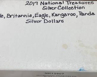 2017 National Treasures Silver Collection Set