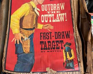 Mattel Boxed Outdraw the Outlaw Set