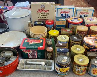 Advertising Tins and Boxes
