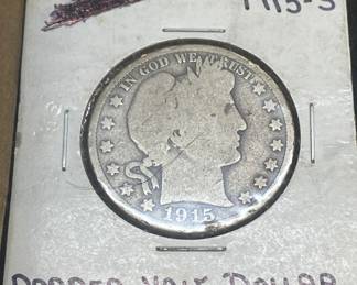 1915-S Barber Half Dollar