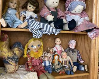Plastic, Composition and Rag Dolls