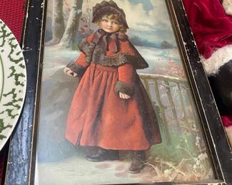 Victorian Child Print