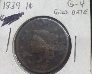 1839 Large Cent