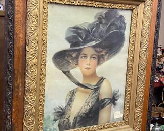 Victorian Gesso Framed Print
