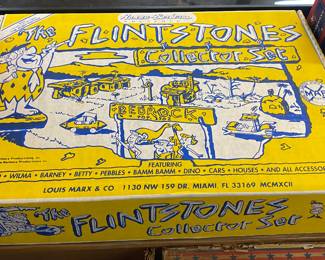 Marx Flintstones Collector Set/Playset in Shipping Box