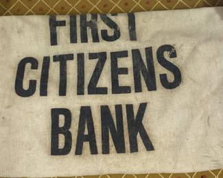 First Citizen's Bank Bag
