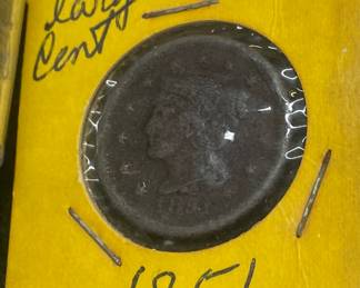 1851 Large Cent