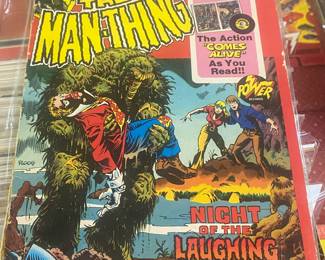 Man-Thing Book and Record Set
