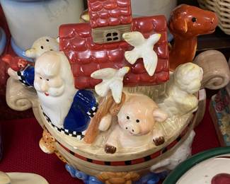 Noah's Ark Cookie Jar