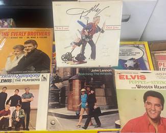 Vintage 45 Records and Picture Sleeves (Elvis, Gary Lewis, Everly Brothers and More)