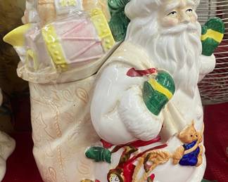 Santa Cookie Jars