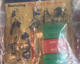 Vintage Carded Daniel Boone Film Reels