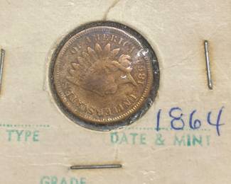 1864 Indian Head Penny