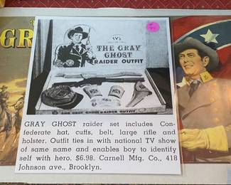 Gray Ghost Paper Ephemera