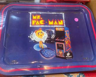 Mrs. Pac-Man Serving Tray