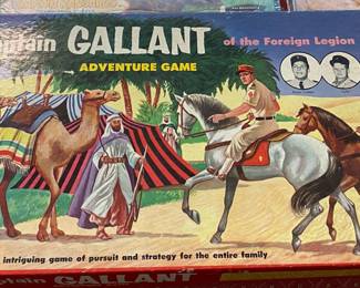 Transogram Captain Gallant Board Game