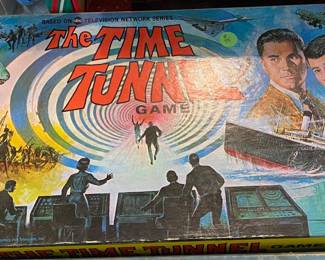 Rare Ideal "The Time Tunnel" Board Game