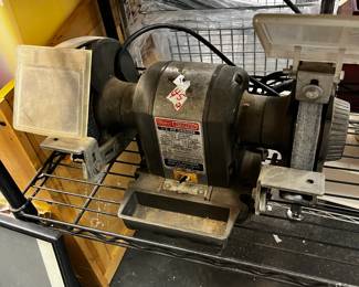 #442	Double Bench grinder by Sears	 $100.00 			
