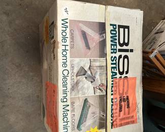 #378	Bissell Power Steamer Deluxe - Whole House Cleaning Machine	 $37.50 			
