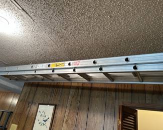 #390	Keller 24 Foot Extension Ladder	 $60.00 			

