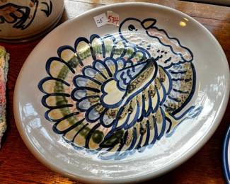 #534	Louisville stone wear turkey platter 	 $25.00 			
