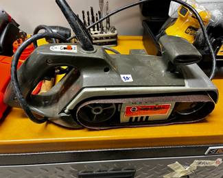 #427	Black and Decker belt sander	 $30.00 			
