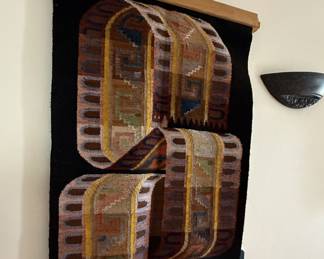 Peruvian wool rug