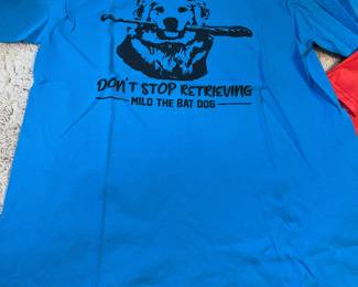 Red Wings T-Shirt -Milo the Bat Dog