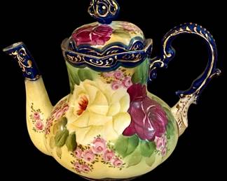 Antique Nippon Hand-Painted Tea Set