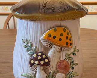 Sears Roebuck & Co. Merry Mushroom Cookie Jar - Circa 1976