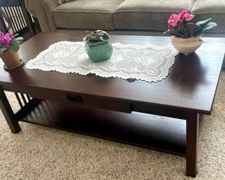 Coffee Table / African Violet Pots