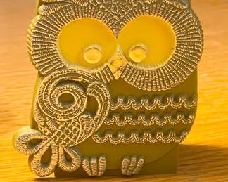 1960s Owl Pencil Holder