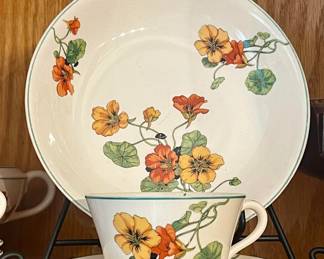 W.H. Grindley & Co. Nasturtiums Dishware