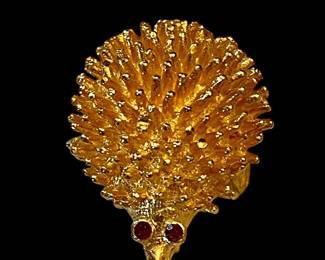 Vintage Sarah Conventry Hedgehog Brooch