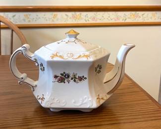 Ironstone Ellgreave Teapot by Arthur Wood and Sons