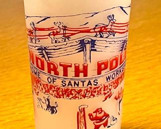 North Pole - Whiteface Mountain Frosted Glass