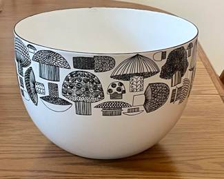 MCM Finel Enamel Mushroom Bowl